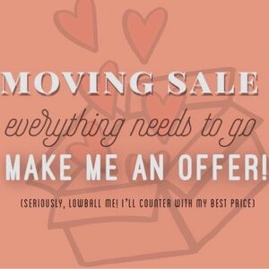 ✨ Moving sale!! ✨